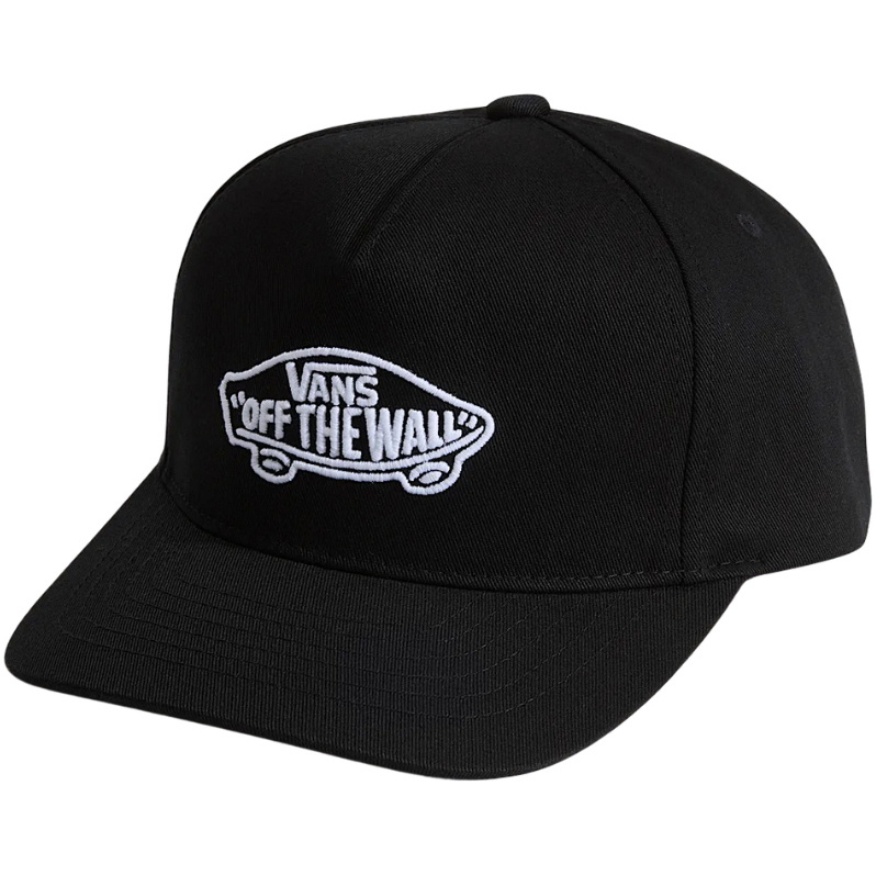 2026 Vans Classic Snapback Hat VN000QAJ - Black